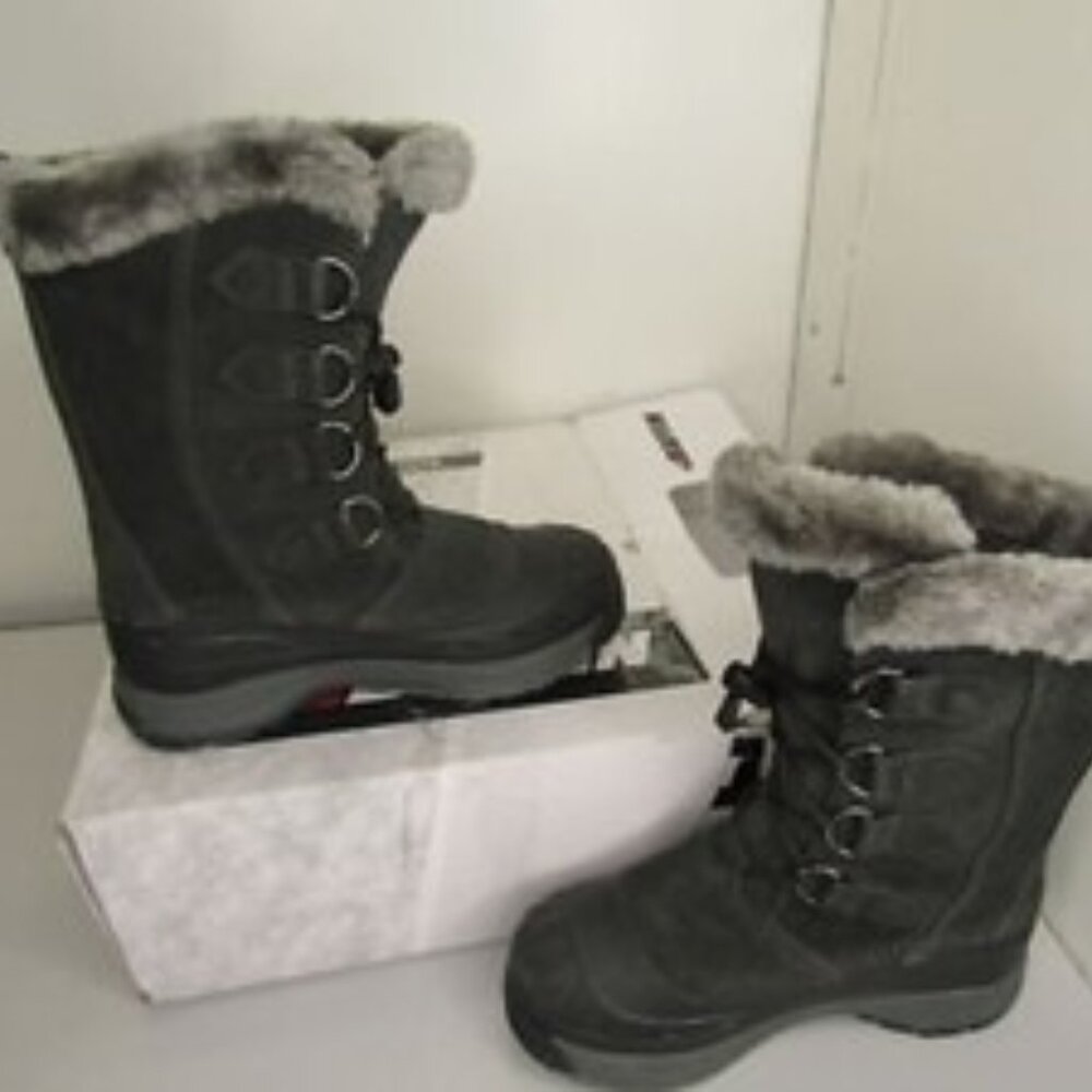 Baffin Chloe Waterproof Snow Boots Charcoal 7